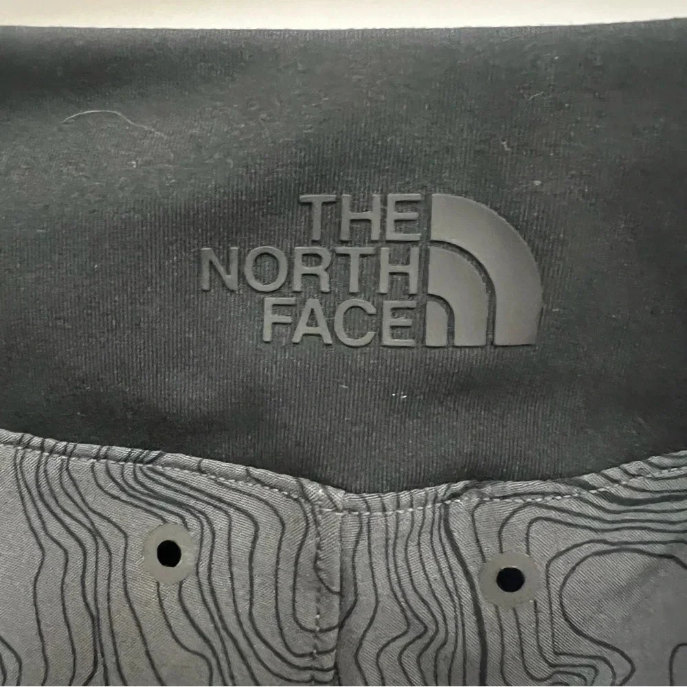 THE NORTH FACE Beyond the Wall Asphalt Grey Topo Print Pants size large - Picture 10 of 15